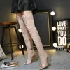 Laarzen Botas Mujer Sexy Lente Nieuwe Mode Super Hoge Hak Schoen Strapping Dij Hoge Persoonlijkheid Vrouwen Boot T231104