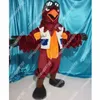 Costume de mascotte d'oiseau d'aigle de performance, de qualité supérieure, pour Noël, Halloween, robe de soirée fantaisie, tenue de personnage de dessin animé, costume de carnaval, tenue unisexe