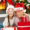 Decoração de festa Óculos de Natal Favores para decorações infantis. Entrega direta Amrpd
