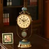 Tafelklokken Woondecoratie Digitale Vintage Oude Stijl Mechanische Woonkamer Slaapkamers Reloj Escritorio Decor