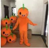 2024 Halloween Oranje Meisjes Mascotte Kostuum Pak Feestjurk Kerst Carnaval Party Fancy Kostuums Volwassen Outfit