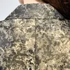 Women's Trench Coats Casual Gold Silk Autumn Women Coat Black Split Joint Elegant Long Sleeve With Belt Windbreaker FE212
