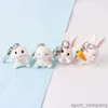 Cartoon Rabbit Key Chain Girl Cute Car Key Chain Student Bag Pendant Fashion Small Ornament Couple Gift keychains