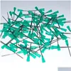 Lab Supplies Wholesale 100Pcs Dispensing Needles With Luer Lock 14Ga 15Ga 16Ga 18Ga 20Ga 21Ga 22Ga 23Ga 25Ga 27Ga X 1.5Inch Blunt Ti Dh2Tg