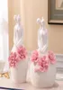 Modern Creative Ceramic Young Girls Lady Figures Heminredning Hantverk Rum Dekoration Handikraftprydnad Porslin Wedding Decor193624268