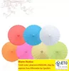 Kinesiska japanska orientaliska parasolpapper Paraply Kids Size Multi Color for Childrendecorative Use och DIY