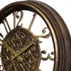 Wanduhren, Vintage-Uhr, stumm, Wohnzimmer, Schlafzimmer, Retro-Stil, Heimbüro, Dekoration, Glocke, hochpräzise, hängende Ornament-Uhr