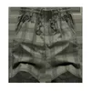 Herren-Shorts 2023 Herren-Sommer-Baumwollshorts Mode-Plaid-Streifen-beiläufige Reithose männliche elastische Kraft Aletic Cargo-Shorts lose Strandhose Z0404