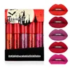 Läppstift 5st/set sexig vampyr läppstift matt vattentäta läppstift läppar makeup kosmetik labiales släpp leverans hälsa skönhet dhxfe