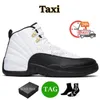 12s Men Basketball Shoes J12 Mens Trainers Black Flu Game Hyper Royal Royalty Taxi Nylon Michigan Gym Red Sports Sneakers