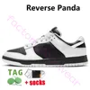 2023 Designer Low OG Мужские кроссовки Reverse Panda UNC Rose Whisper Pink Bronze Eclipse University Red Chunky Dunky Black White Мужские повседневные кроссовки Женские кроссовки