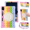 Maniglia Grip Custodia a bolle morbida per Lenovo Xiaoxin Pad Plus 11.5 Tablet Cover Tab P11 Gen2 Pro Custodie antiurto per bambini da 11.5 pollici in silicone