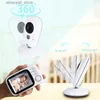 Baby Monitors VB603 Electronic Baby Monitor Camera 2.4G Wireless With 3.2 Inches LCD 2 Way Audio Talk Night Vision Temperature Monitoring Q231104