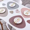 Tischsets aus PU-Leder, doppelseitiges Tischset und Set, verbesserte Kaffee-, Heim- und Küchen-Essbereich, nordisch