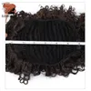 Ponytails Synthetic Puff Afro Deyngs Draw string Kinky Curly ponytail African American Short Wrap clip in ponytail Hair Extensions 8inch 230403