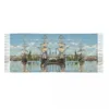 Sjaals Print Schepen rijden op de Seine in Rouen door Claude Monet Sjaal Winter Herfst Warme Franse impressionistische kunst Sjaals Wraps