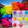 Andra evenemangsfestleveranser 182st Balloons Garland Arch Kit för mexikansk tema Rainbow Birthday Bridal Shower Baby Graduation Decorations 230404
