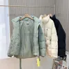 Designer New Balences Hoodie Down Jacket Autumn and Winter Outdoor Mens Womens Puffer Jackets Coat Lapel Zipper Casual Parka