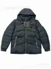 Parkas pour hommes Designer 23 Automne / Hiver Nouvelle poitrine Triangle Emblème Badge Zipper Ouvert Capuchon Fermé Manteau en duvet en nylon pour hommes et femmes LMP9