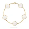 18 estilo de luxo trevo pulseira designer jóias para mulheres cleef amor charme pulseiras presentes presente natal s4kt