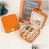 Jewelry Boxes Travel Jewelry Box Pu Leather Storage Case Portable Jewellery Display Boxes Ideal Gift For Girlfriend And Wife With Mirr Dhate