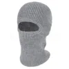 Snoepkleurige outdoor pullover gebreide muts met enkel gat winter unisex riding Ski Mask bivakmuts df314