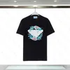 T-shirt masculina e camisetas masculinas de marca feminina Designer de manga curta de verão de verão Camiseta casual impressa com letras de algodão puro Tees Tamanho S-3xl