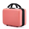 Bavullar 2023 El Bagaj Mini 13inch Kozmetik Saklama Kutusu Küçük Taşınabilir Şifre Seyahat 230404