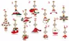 DS8 Nowy świąteczny brzuch pierścień na guziki Red Woman Ciało Korpus Rucha biżuteria Raszek krążkowy pępek 14 g stali nierdzewnej1523892