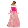 Thème Costume Adulte Aurora Princesse Robe Femmes Halloween Jeu de Rôle 230404