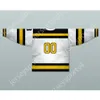 Anpassade Boston Cubs Hockey Jersey Top Stitched S-L-XL-XXL-3XL-4XL-5XL-6XL