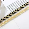 Belts Ladies Fringed Thin Waist Chain Skirt Decor Waist Strap Rope Knotted Mixed Color Braided Female Waist Belt Z0404