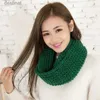 Schals 2023 Neue Winter Kabel Ring Schal Frauen Stricken Unendlichkeit Schals Gestrickte Warme Hals Kreis Schal Wasserfallausschnitt Lange Schal ShawlL231104