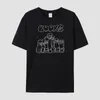 T-shirt da uomo T-shirt da uomo Tarchia 2023 Camisetas da uomo T-shirt top T-shirt oversize in cotone manica corta estiva Grafica casual