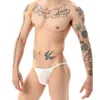 Underpants Men'S Sexy Little Triangle Bikini Pants Briefs Thin Belt Comfortable And Breathable M-3xl Gay Slips Lingerie