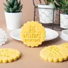 Baking Moulds Cartoon Cute Dogs Welcome You Like Pets Dog Birthday Party Decoration Supplies Dessert Cookie Cutter Stamp DIY Tools