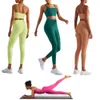 Lu Lu Yoga Lemon Algin Woman Suit Women Set Elastic Breable Sports Bh Fitness Legings Skin Friendly Gym Suits träning Lady Workout Sportswear LL Align Gym duk