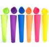 Popsicle Mold Silicone Colorful Ice Cube Mould DIY Summer Ice Cream Maker Ice Pop Maker Mold Free Shipping