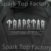 Trapstar Sportswear Masculino CHENILLE DECODED 2.0 TREINO COM CAPUZ 1 1 Moletom com Capuz Bordado de Alta Qualidade Feminino Tamanhos UE XS-XXL
