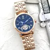 Cart Wrist Watches for Men 2023 Mens Watches tourbillon Five needles Automatic mechanical Wastch High quality Top Luxury Brand Steel Strap Fashion moon Phase one