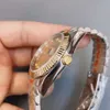 Super U1 ST9 Herren-Armbanduhr, automatisch, mechanisch, Keramik, zweifarbig, Roségold, Schokoladen-Zifferblatt, Datejust-Armbanduhr aus Edelstahl mit Gleitverschluss, Saphirglasuhr