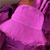 Hip Hop Kova Şapkası Moda Erkek Şapka Plajı Lüks Doğum Günü Hediyeleri Mektup Dekorasyon Cappello Yeni Era Çok Renkli Bahar Fithed Hats Peluş Brim Band PJ027 F4