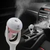 Nieuwe aankomst Groothandel 12V USB draagbare mini -auto -luchtbevochtigers en aromatherapie Essentiële olieauto -diffuser voor auto