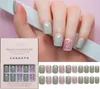 Kunstnagels 30 STKS Afneembare Vierkante Fake Manicure Nail Art Tips Set Heldere Kleur Kunstmatige Met Lijm Tip236r5406202