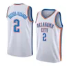 Баскетбольные майки Jalen Williams Giddy Shai Holmgren Men 2023-24 City Authentic Jersey