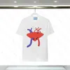 メンズTシャツと女子ハイエンドブランドのメンズTシャツデザイナー半袖夏の屋外ファッションカジュアルカジュアルTシャツは、純粋な綿の文字ティーサイズS-3xlで印刷されています