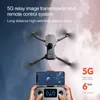 2023 New Real 2.7K Dual HD Camar RC 6KM Endurance 40 min Professional Drones 5G Brushless Motor GPS 360 laser intelligent obstacle avoidance Three-axis Pan tilt S155