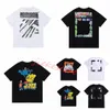 Off Men's T-shirts Offs White Tees Arrow Summer Finger Loose Casual Short Sleeve T-shirt for Men and Women Printed Letter x on the Back Print Oversize Xy8