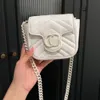 Sac de créateur Marmont Femmes Luxurys Designers Sacs 446744 Real Leather Handbags Chain Cosmetic Messager Shopping Sac à bandoulière
