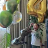 Otros suministros para fiestas de eventos 12 piezas Tiranosaurio Rex Dinosaur Foil Globos 123 Número de globos de 40 pulgadas Decoraciones de cumpleaños Niño Adulto Baby Shower Globos 230404